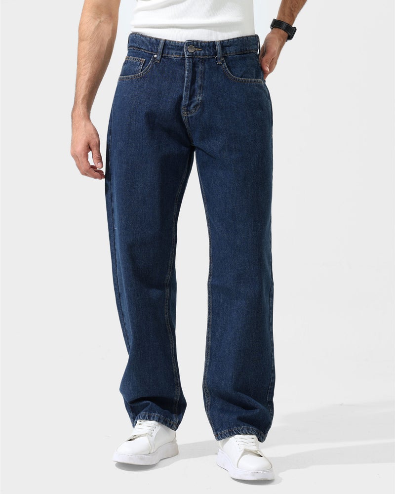 Dott Men’s Modern Loose Fit Denim Jeans - Image 1